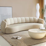 LUXORA S1141 Style Minimalist High-Tech Sofa Fashionable Wood 220cm Solid Fabric