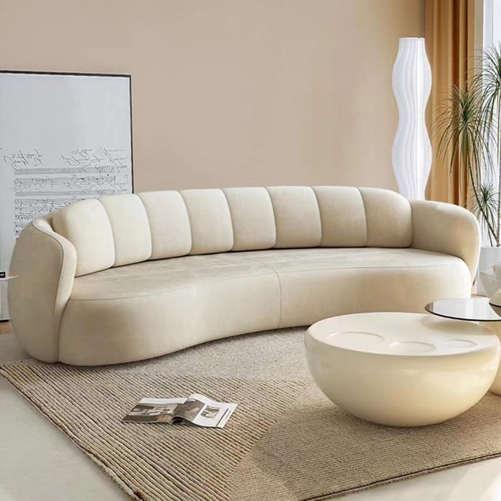 LUXORA S1141 Style Minimalist High-Tech Sofa Fashionable Wood 220cm Solid Fabric