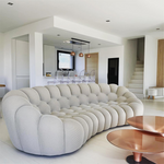 LUXORA S1175 Curved Fabric 3D Shell 200/250CM Sofa