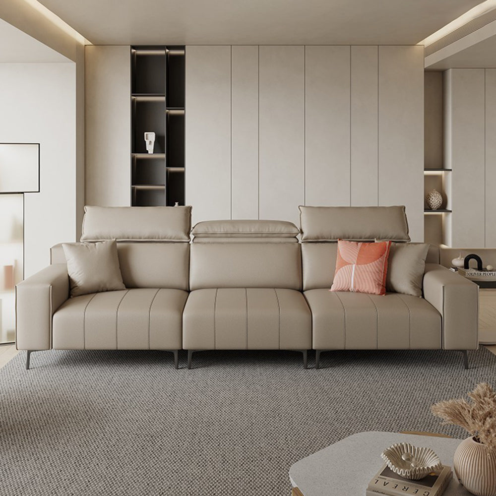 LUXORA S1191 Length Fabric Solid 220cm Wood Sofa Tech Frame