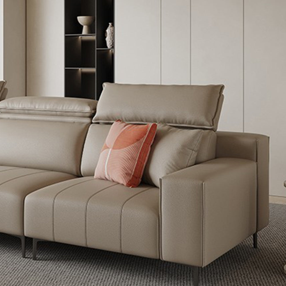 LUXORA S1191 Length Fabric Solid 220cm Wood Sofa Tech Frame