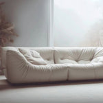 LUXORA S1227 220cm Fabric Solid Tech Length Sofa Wood Frame