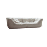 LUXORA S1227 220cm Fabric Solid Tech Length Sofa Wood Frame