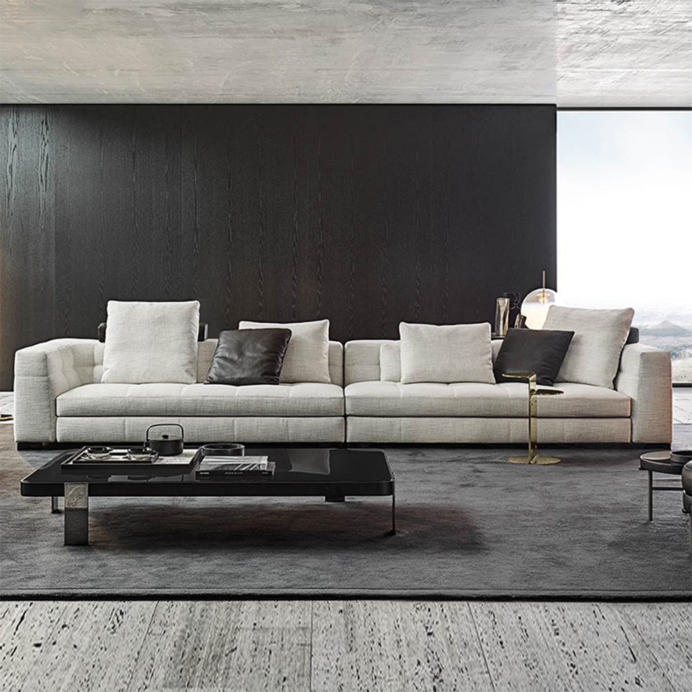 LUXORA S1236 Fabric Tech Sofa 210/240cm Wood Solid Length Frame