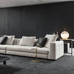 LUXORA S1236 Fabric Tech Sofa 210/240cm Wood Solid Length Frame