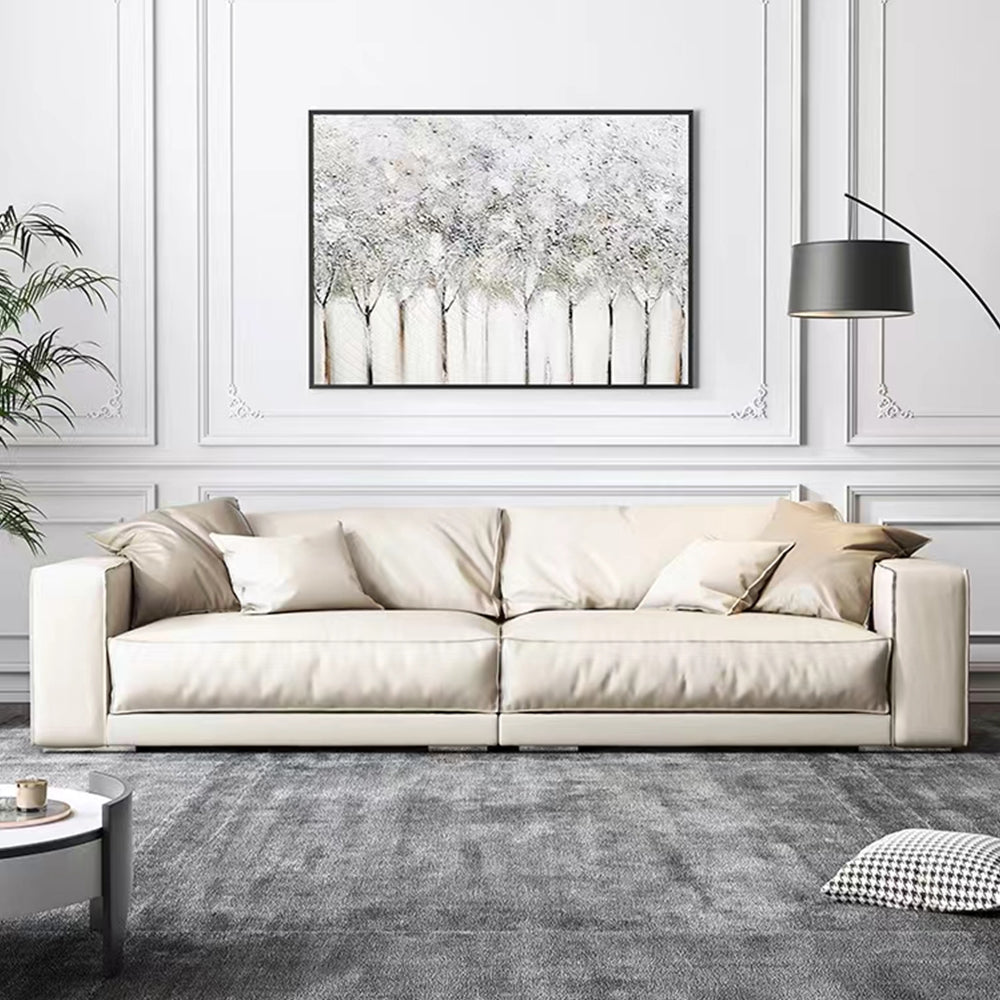LUXORA S1262 Tech Fabric Length Solid Sofa Wood 220/260cm Frame