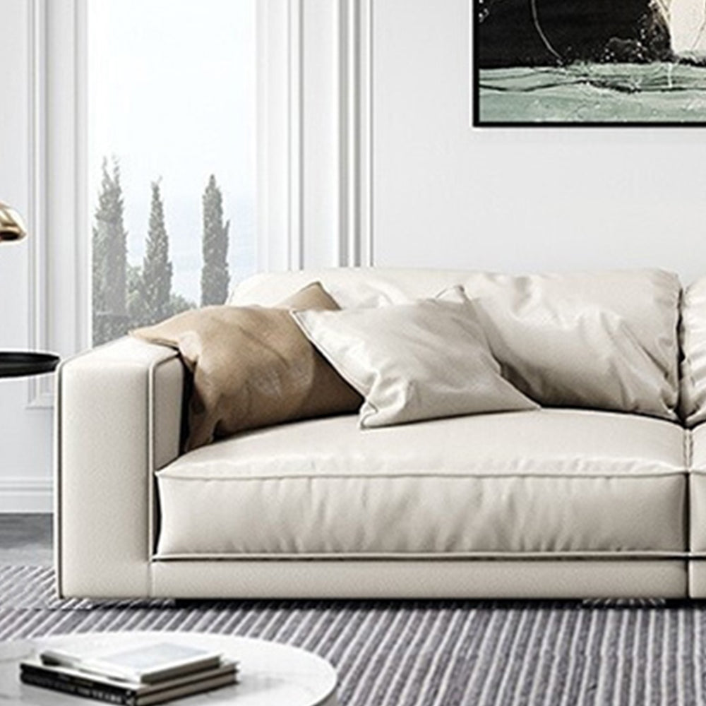 LUXORA S1262 Tech Fabric Length Solid Sofa Wood 220/260cm Frame
