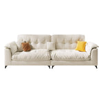 LUXORA S1268 Minimalist Style 180-220cm Solid Wood Fashionable Sofa High-Tech Fabric