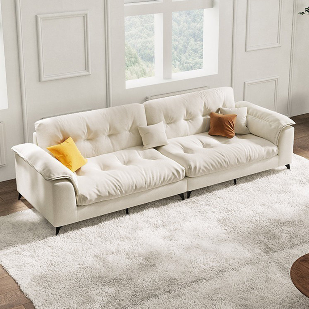LUXORA S1268 Minimalist Style 180-220cm Solid Wood Fashionable Sofa High-Tech Fabric