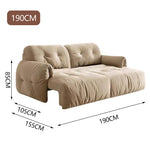 LUXORA S1272 190-230cm Adjustable High-Tech Sofa Multifunctional Electric Fabric