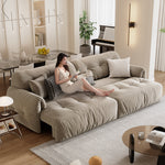 LUXORA S1272 190-230cm Adjustable High-Tech Sofa Multifunctional Electric Fabric