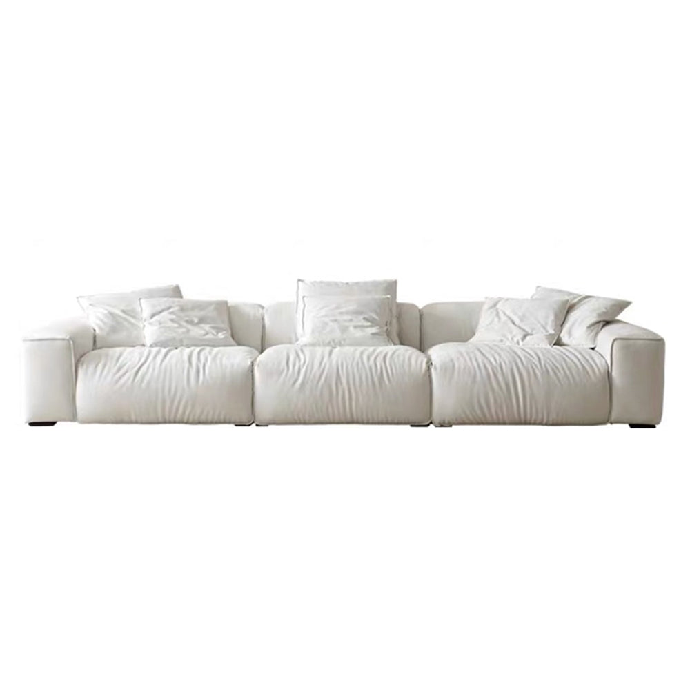 LUXORA S1282 Fashionable Solid Sofa Minimalist Wood Style 260-280cm High-Tech Fabric