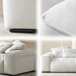 LUXORA S1282 Fashionable Solid Sofa Minimalist Wood Style 260-280cm High-Tech Fabric