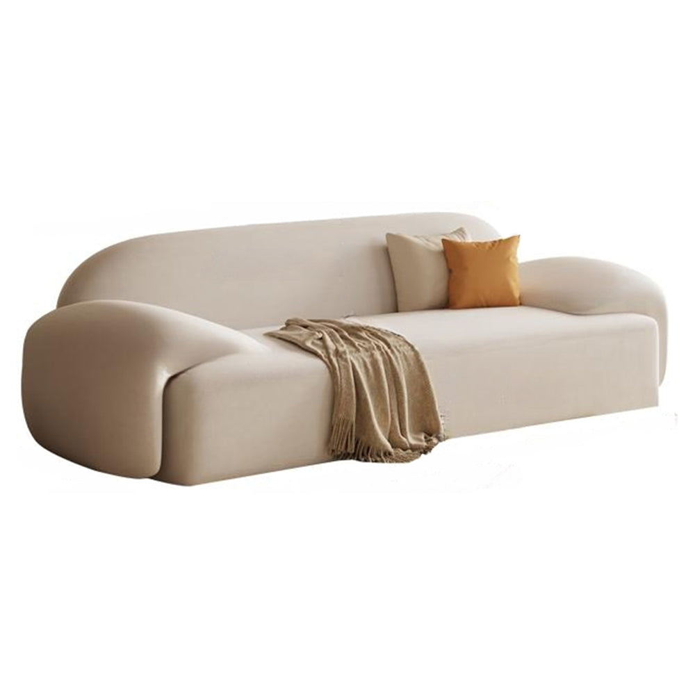 LUXORA S1285 Solid Style High-Tech Sofa Minimalist Fashionable Wood 210cm Fabric