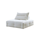 LUXORA S1298 Tech Fabric 105/120cm Length Sofa Solid Wood Frame