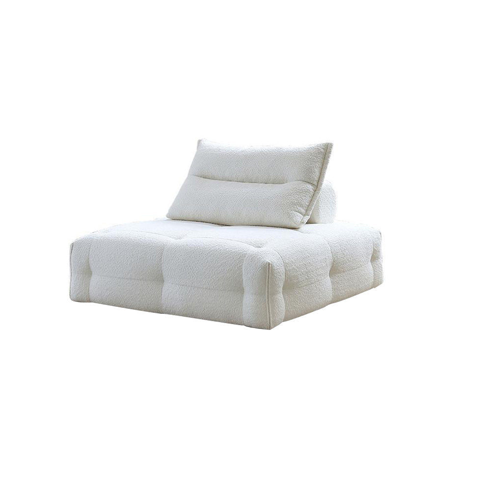 LUXORA S1298 Tech Fabric 105/120cm Length Sofa Solid Wood Frame