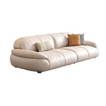 LUXORA S1305 Solid 220/250cm Microfiber Sofa Fabric Wood Length Leather Frame