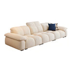 LUXORA S1306 Solid Sofa 230/260cm Length Fabric Wood Leather Microfiber Frame