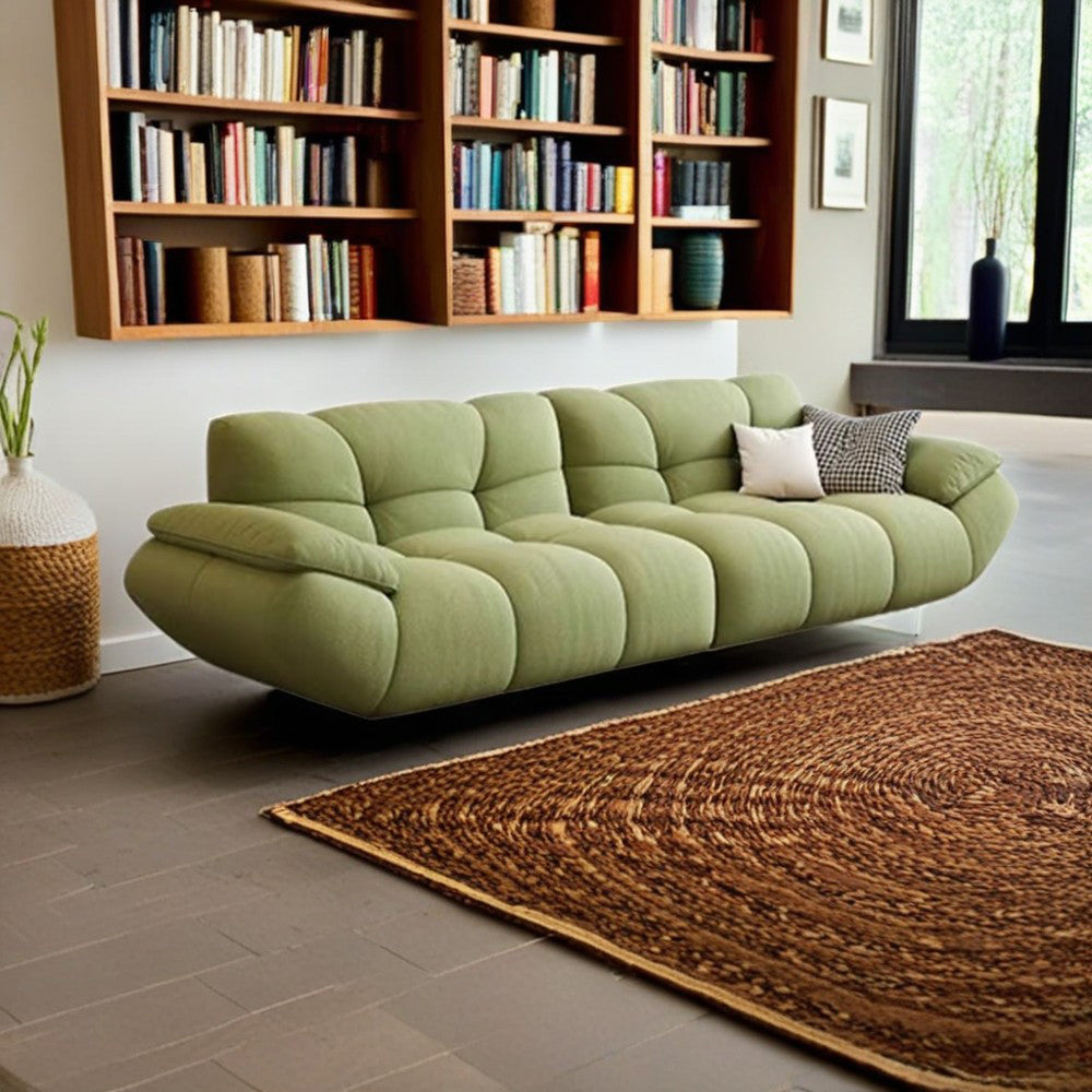 LUXORA S1317 Tech Fabric Sofa Length Wood 220/250cm Solid Frame