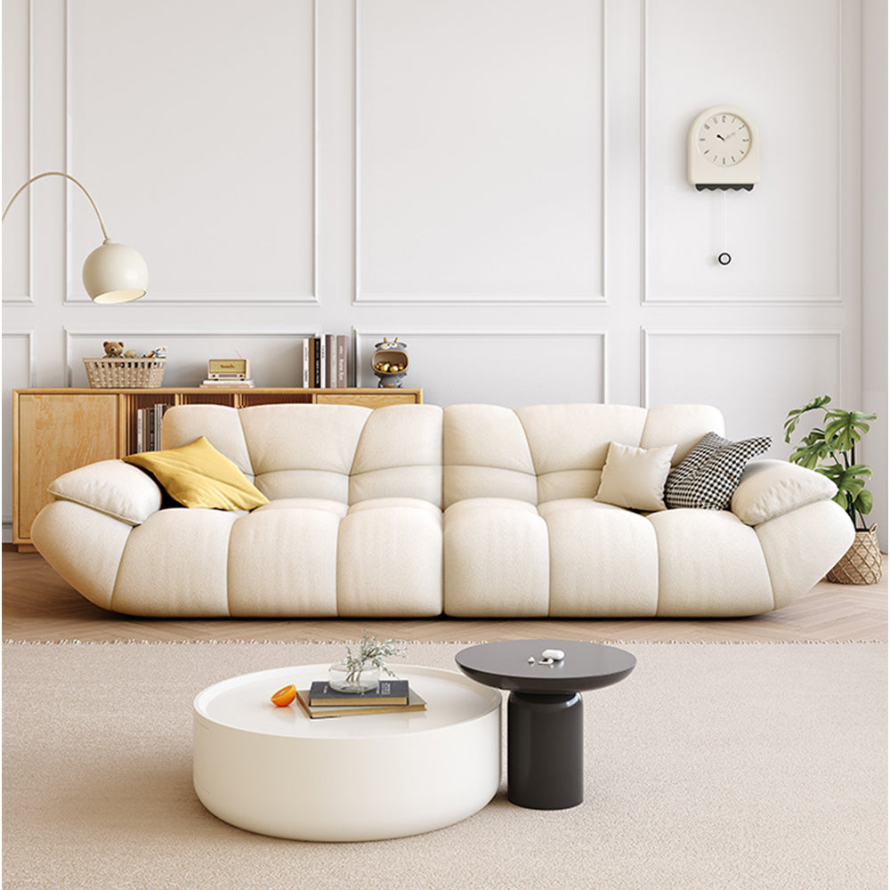 LUXORA S1317 Tech Fabric Sofa Length Wood 220/250cm Solid Frame