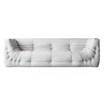 LUXORA S1329 175-223cm Fashionable Wood Minimalist Solid High-Tech Sofa Style Fabric