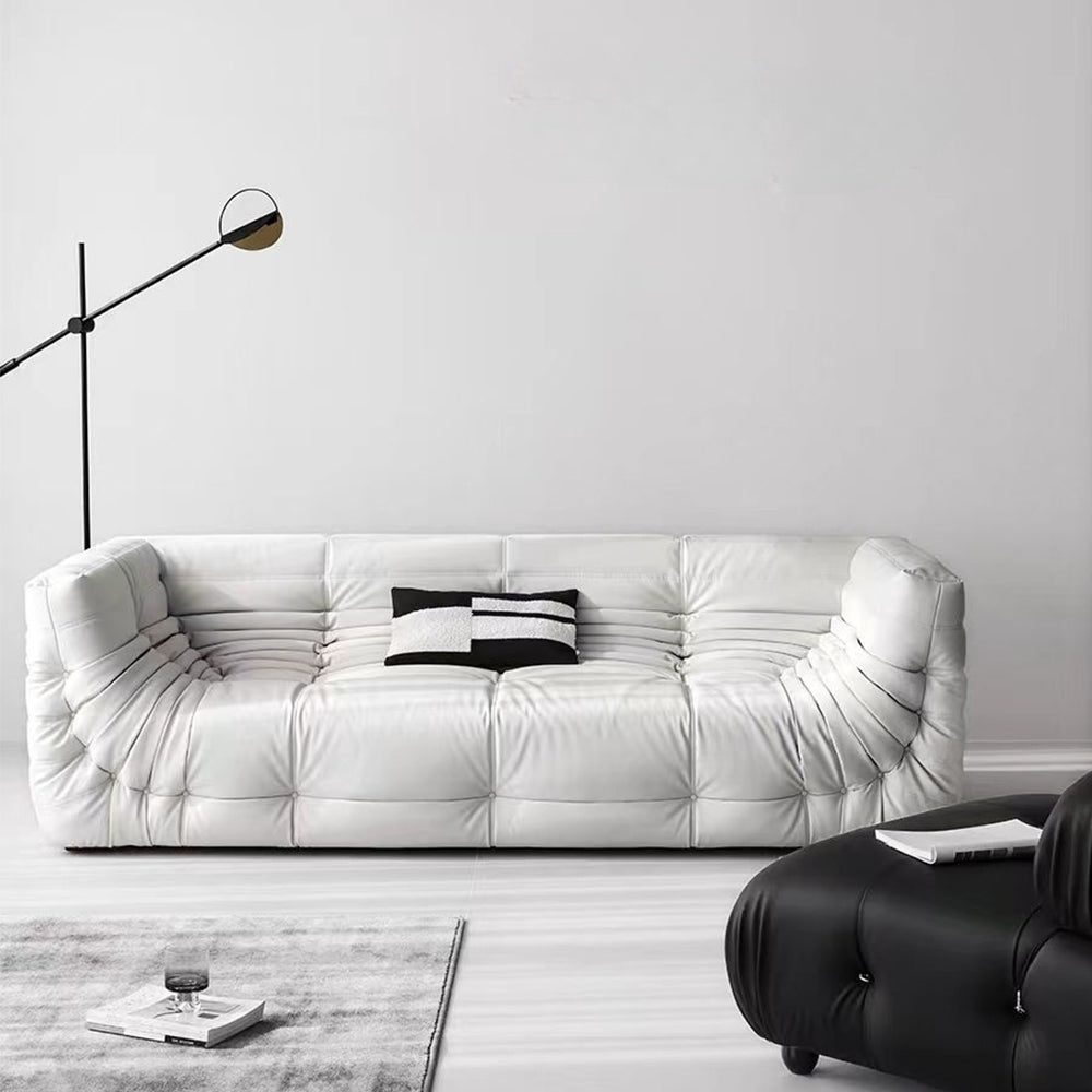 LUXORA S1329 175-223cm Fashionable Wood Minimalist Solid High-Tech Sofa Style Fabric