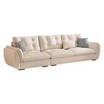 LUXORA S1340 Wood Minimalist Style Sofa 175-210cm Solid Fashionable High-Tech Fabric