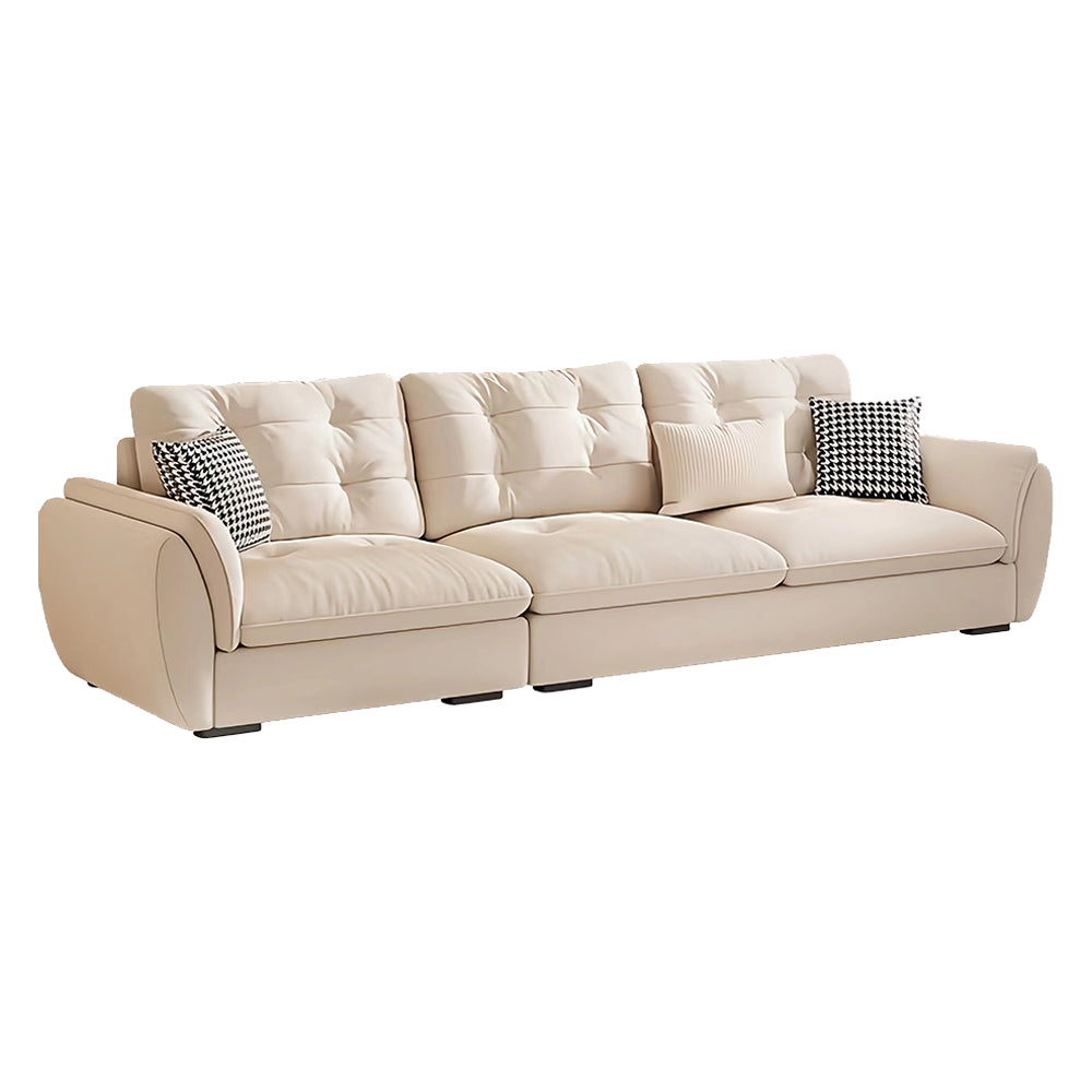 LUXORA S1340 Wood Minimalist Style Sofa 175-210cm Solid Fashionable High-Tech Fabric