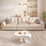 LUXORA S1340 Wood Minimalist Style Sofa 175-210cm Solid Fashionable High-Tech Fabric