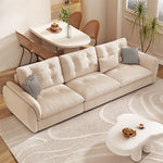 LUXORA S1340 Wood Minimalist Style Sofa 175-210cm Solid Fashionable High-Tech Fabric
