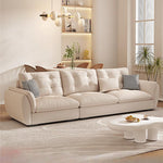 LUXORA S1340 Wood Minimalist Style Sofa 175-210cm Solid Fashionable High-Tech Fabric