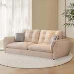 LUXORA S1340 Wood Minimalist Style Sofa 175-210cm Solid Fashionable High-Tech Fabric