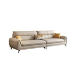 LUXORA S1341 Microfiber Leather 170/210cm Fabric Length Wood Solid Sofa Frame