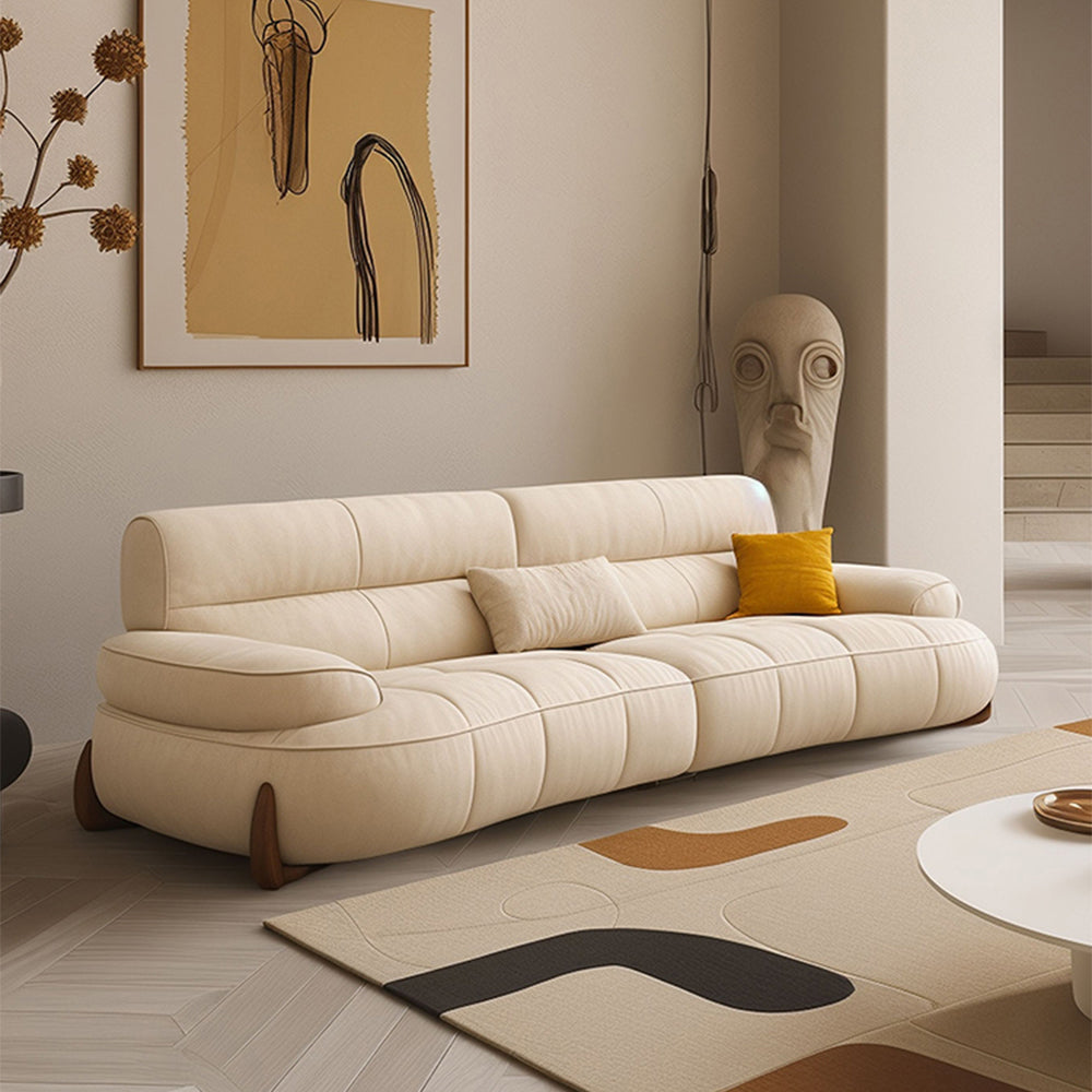 LUXORA S1357 fabric Length Sofa 170/210cm Wood Matte Solid Frame