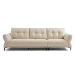 LUXORA S1376 Wood Solid Sofa Fashionable Minimalist High-Tech 170-210cm Style Fabric