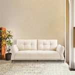 LUXORA S1376 Wood Solid Sofa Fashionable Minimalist High-Tech 170-210cm Style Fabric