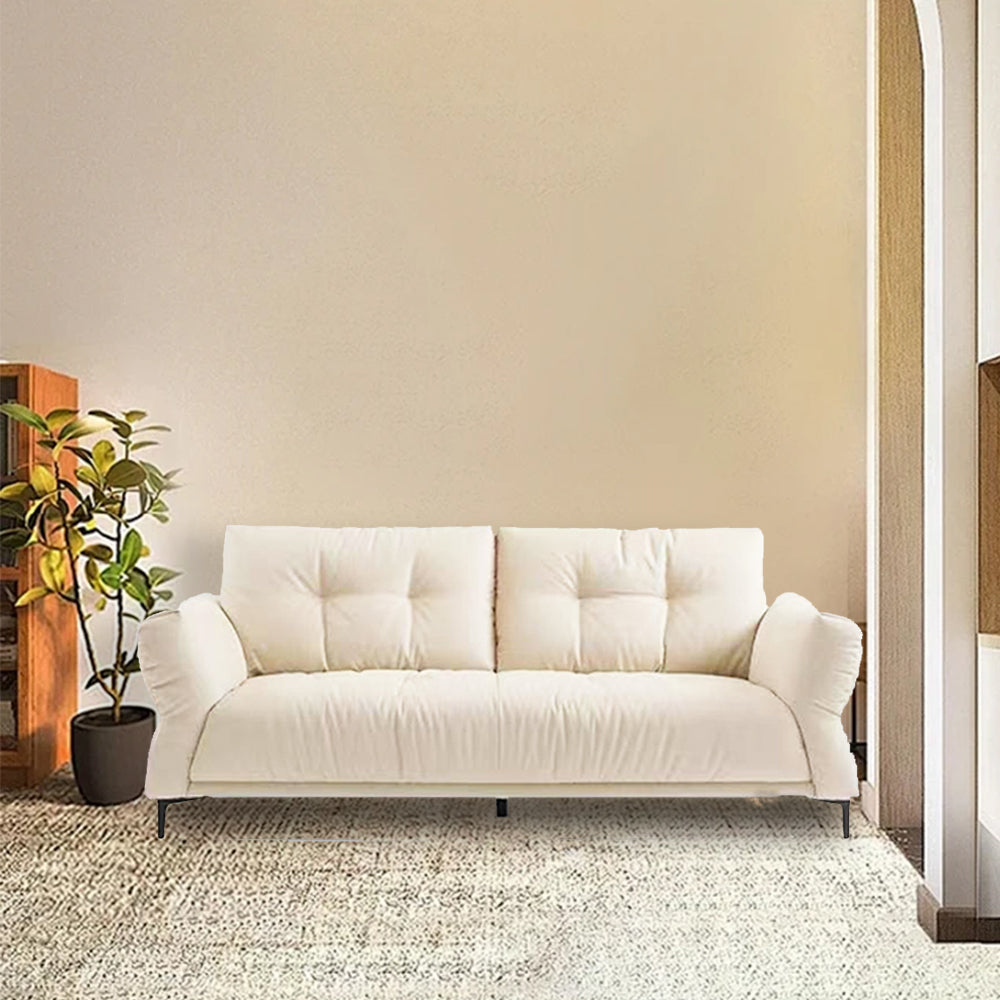 LUXORA S1376 Wood Solid Sofa Fashionable Minimalist High-Tech 170-210cm Style Fabric