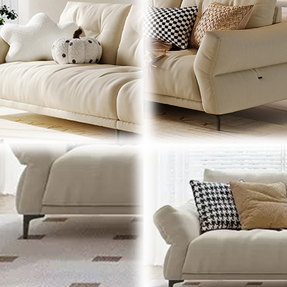 LUXORA S1376 Wood Solid Sofa Fashionable Minimalist High-Tech 170-210cm Style Fabric