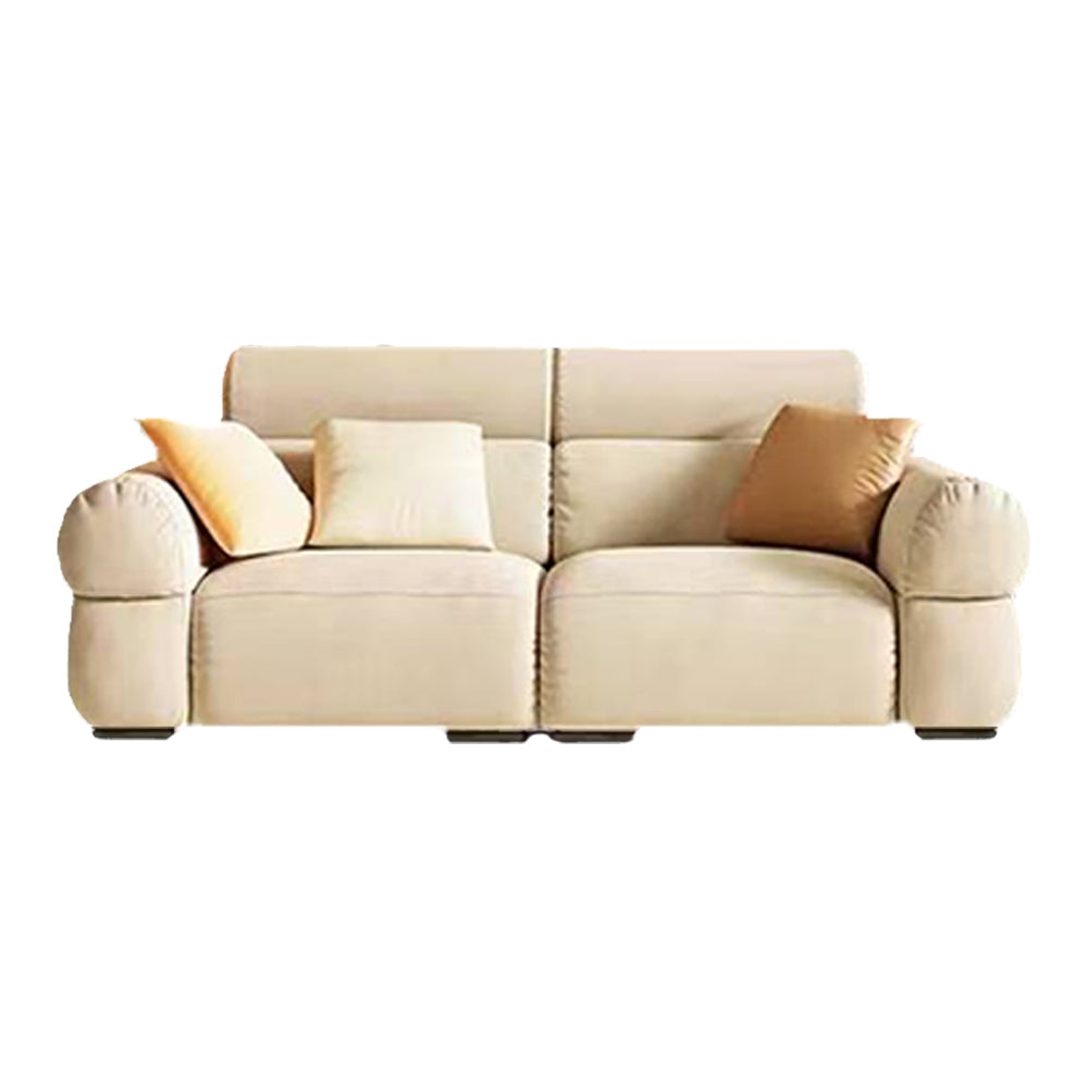 LUXORA S1379 Wood Style Solid Sofa Minimalist Fashionable 170-210cm High-Tech Fabric