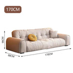 LUXORA S1381 Style High-Tech Minimalist Solid Sofa Fashionable Wood 170-210cm Fabric