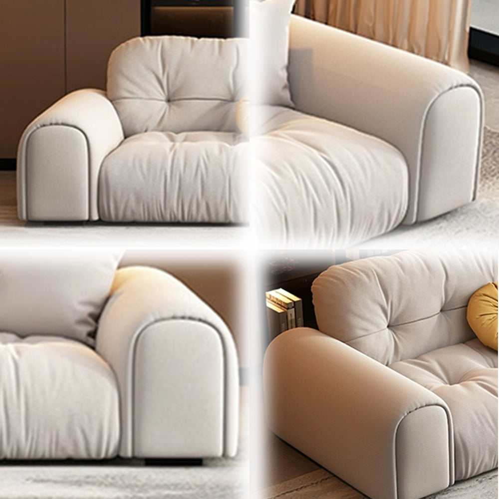 LUXORA S1381 Style High-Tech Minimalist Solid Sofa Fashionable Wood 170-210cm Fabric
