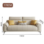 LUXORA S1382 High-Tech Solid Fashionable Sofa 170-210cm Style Minimalist Wood Fabric
