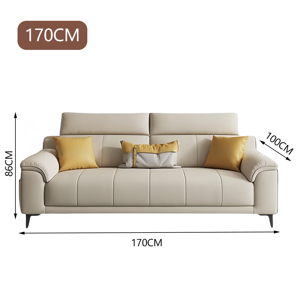 LUXORA S1382 High-Tech Solid Fashionable Sofa 170-210cm Style Minimalist Wood Fabric
