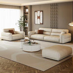 LUXORA S1383 solid Fashionable 170-210cm High-Tech wood minimalist sofa style Fabric