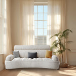 LUXORA S1385 Style High-Tech Wood Fashionable Minimalist Sofa Solid 170-210cm Fabric