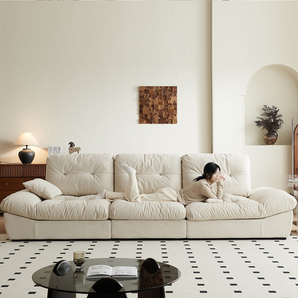 LUXORA S1393 Sofa 170-210cm Removable Backrest High-Tech Fabric