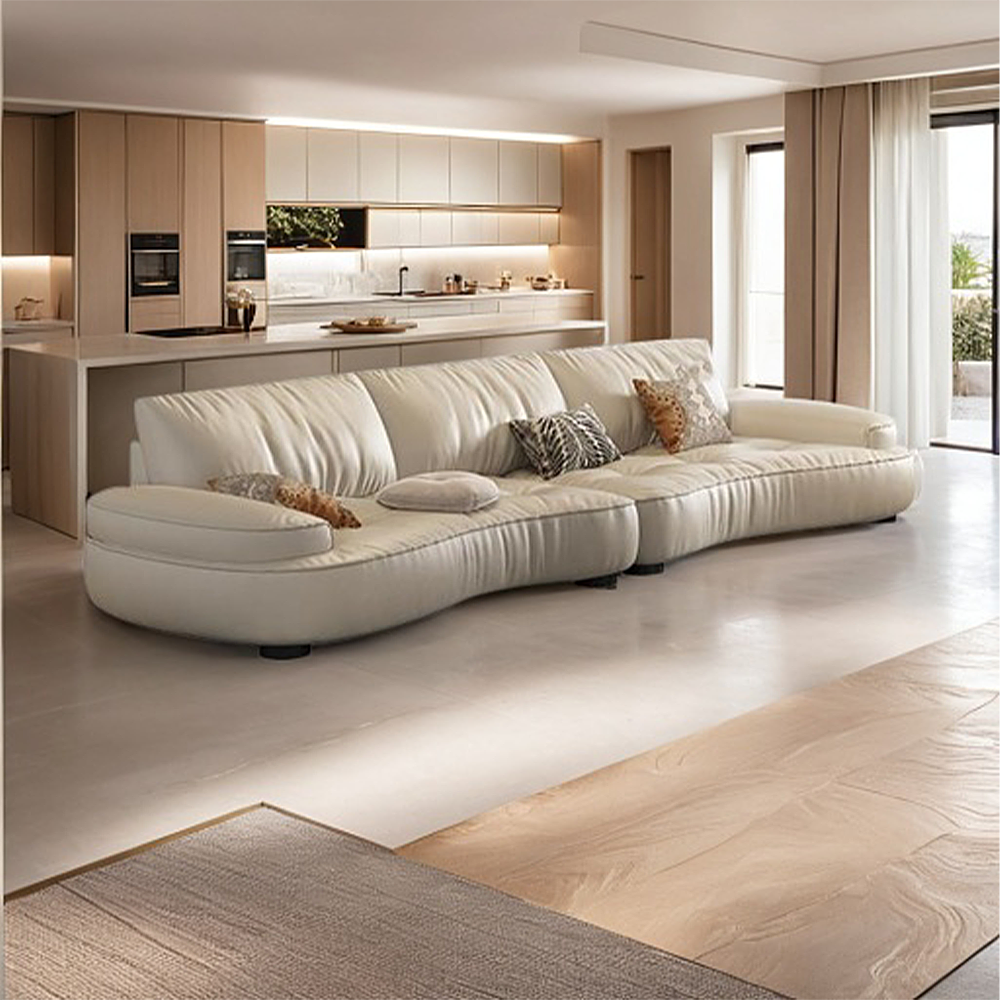LUXORA S1422 Pine Style Minimalist Modern 220/260CM Frame Imported Sofa