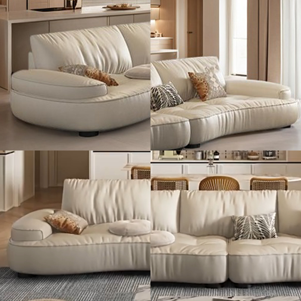 LUXORA S1422 Pine Style Minimalist Modern 220/260CM Frame Imported Sofa