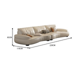LUXORA S1422 Pine Style Minimalist Modern 220/260CM Frame Imported Sofa
