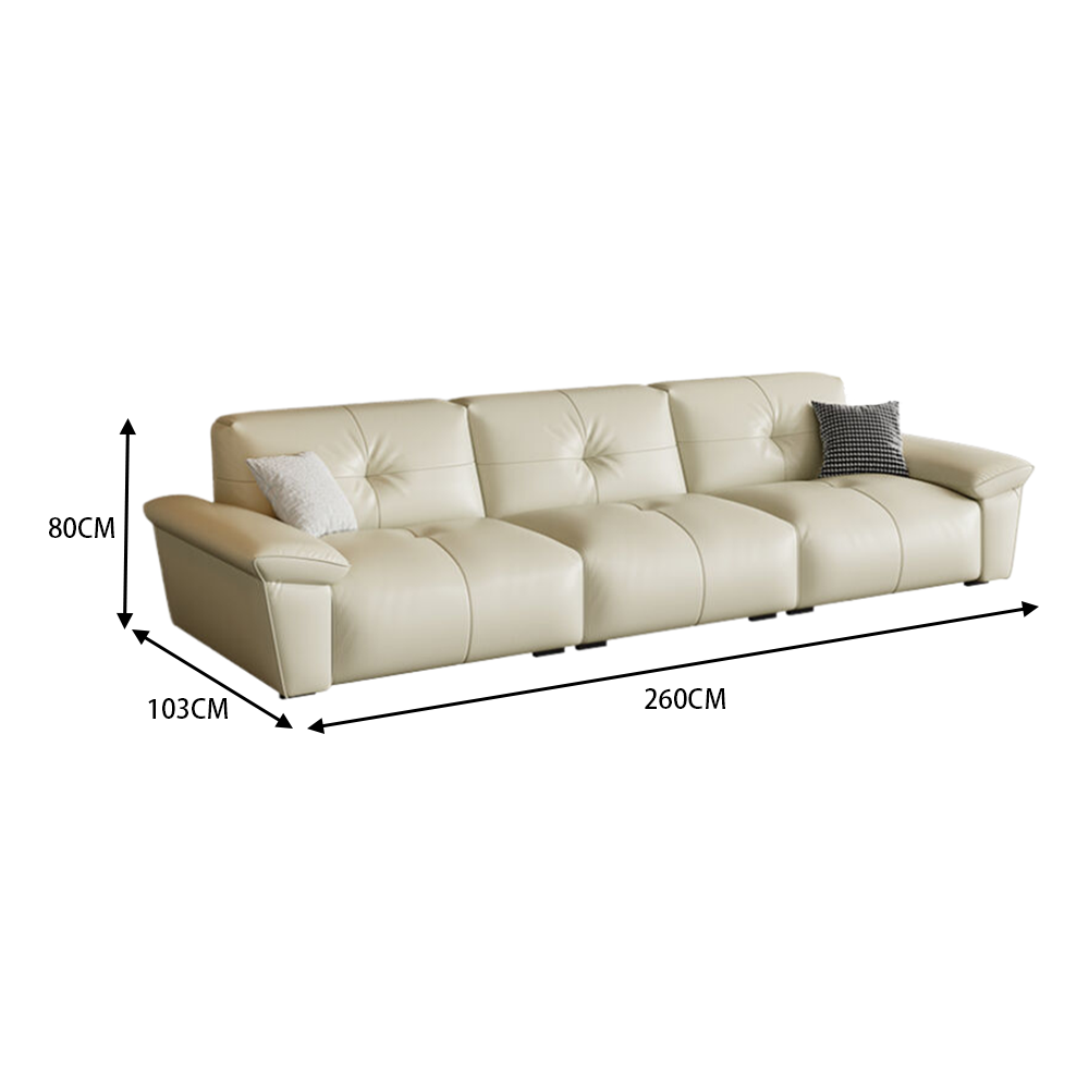 LUXORA S1424 200/260CM Frame Imported Pine Gnocchi Sofa